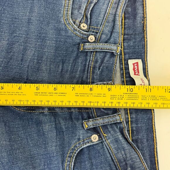 Levi’s 502 Tapered Fit Denim Jeans 14 27x27 - Picture 7 of 9